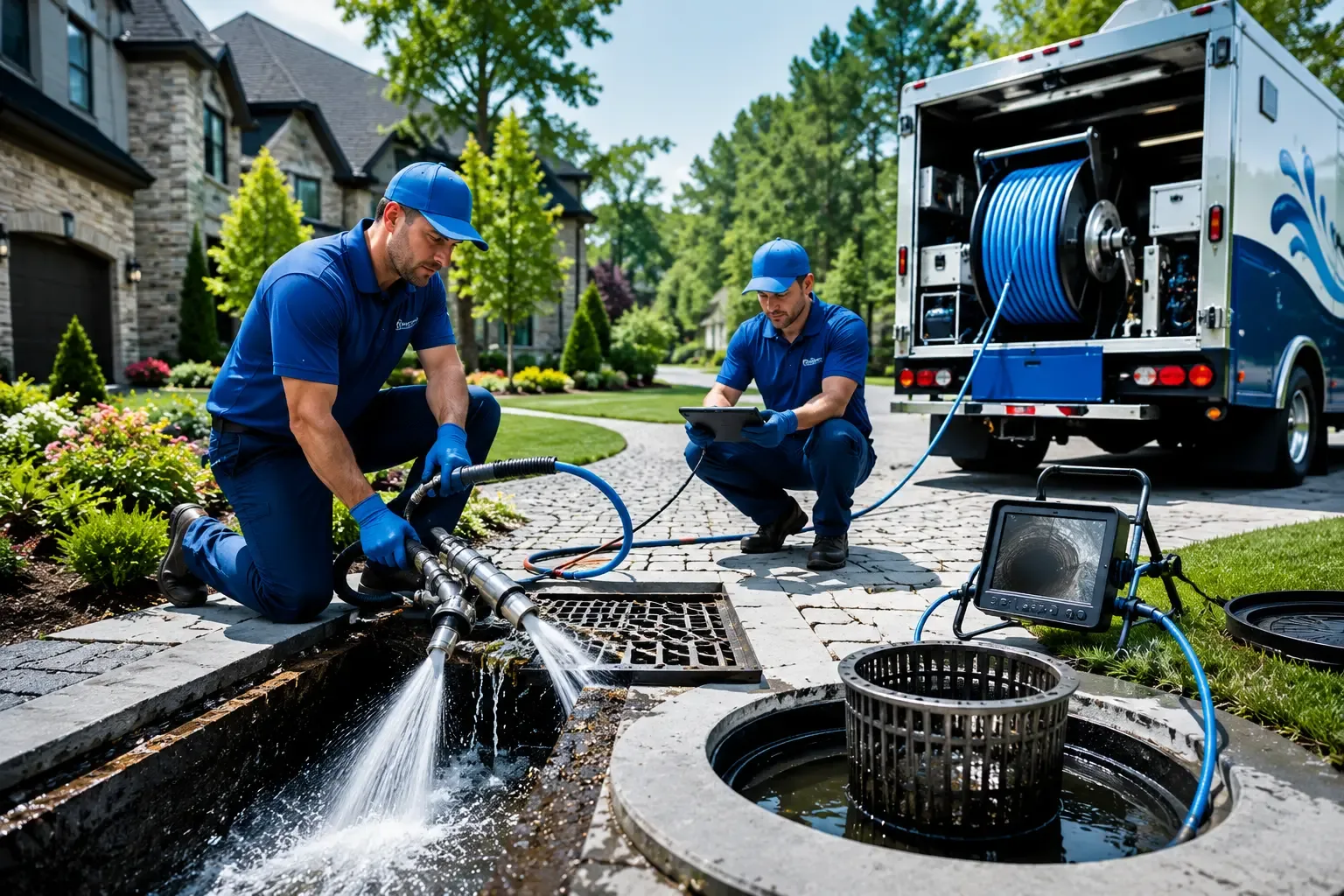 Local outdoor drain cleaning professionals in Robert Lee, TX
